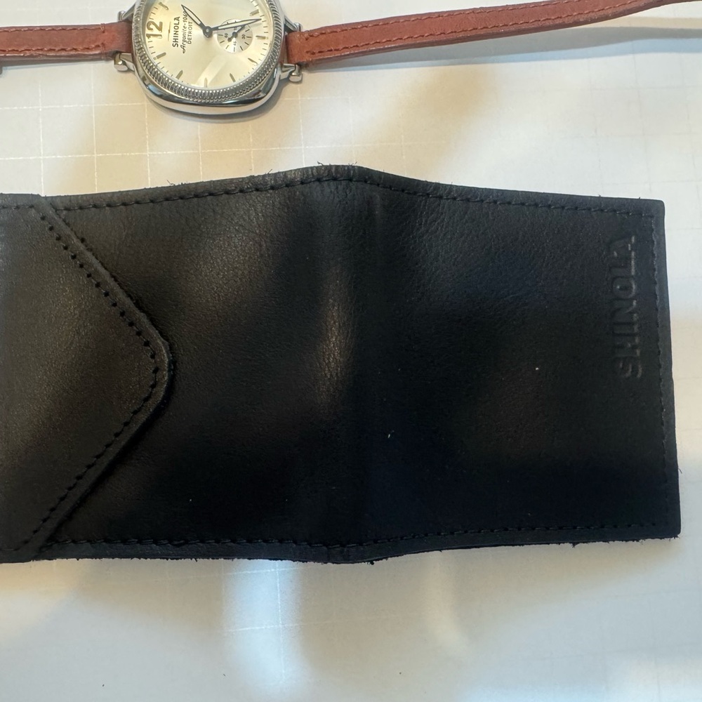 Shinola Cream Dial with Brown Leather Strap Watch - Picture 3 of 9